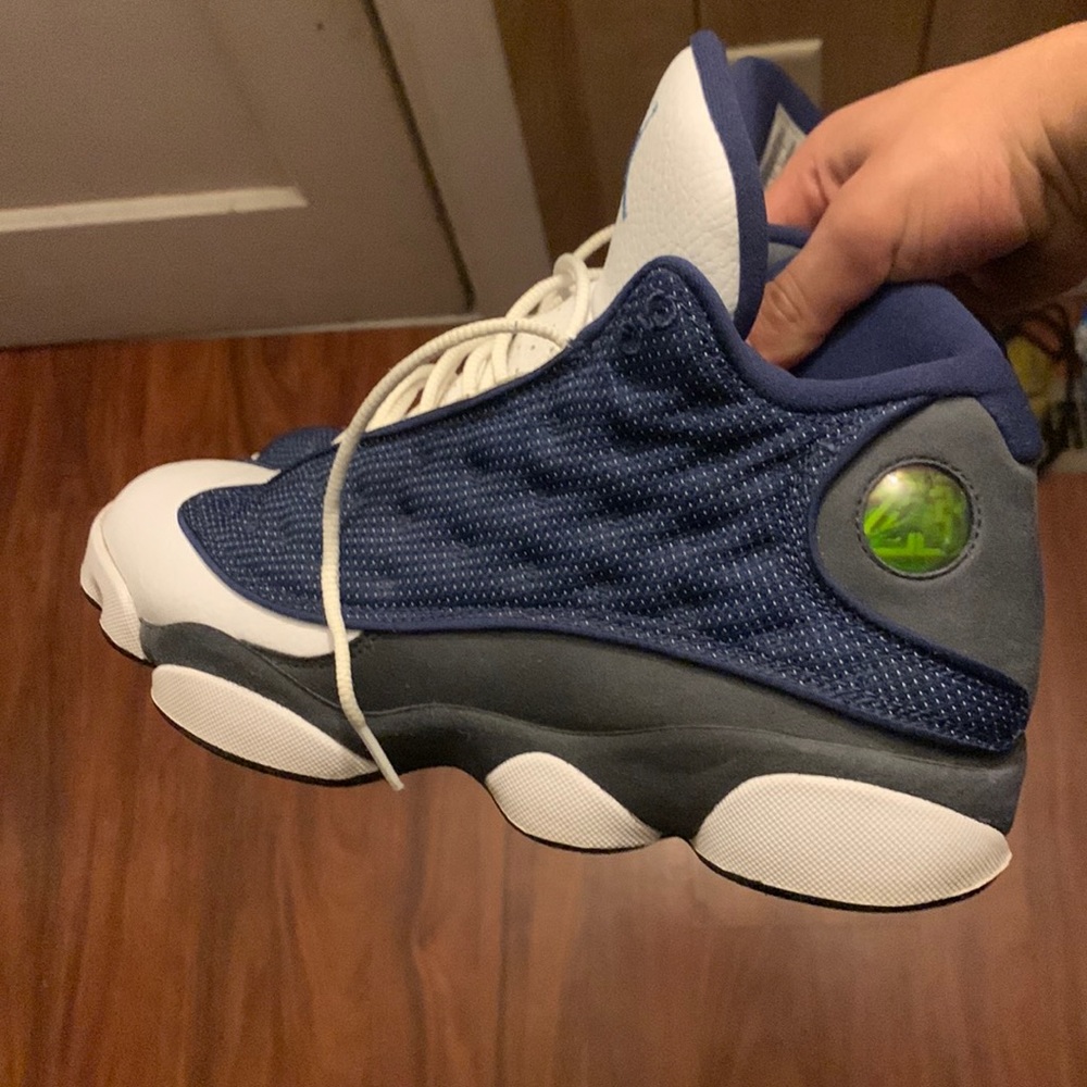 Air Jordan 13 navy blue size 8 replacement box condition 8.5/10